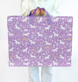 A Little Lovely Company XL Opbergtas Unicorn Dreams