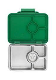 Yumbox Prêt RVS 4 vakken Pomme Green