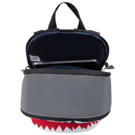 Pick & Pack Rugzak Shark Shape Visible Grey M