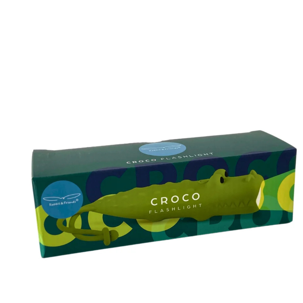 Rabbit & Friends Croco Silicone Flashlight