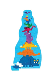Crocodile Creek Lange Puzzel Dinosaur - 30 stukjes