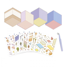 Janod Cosy Stickers - Lovely Home