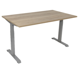 Economy T-poot frame/bureau (Max. 160 cm. breed) grijs