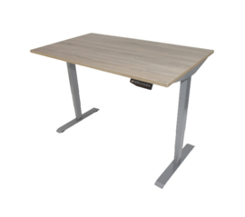 Excellent elektrisch zit-sta frame/bureau grijs
