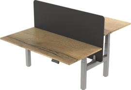 Scheidingswand tbv zit-sta bench