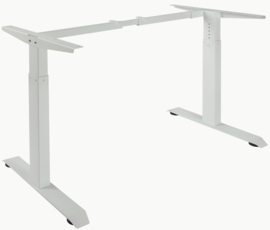 Economy T-poot frame/bureau (Max. 160 cm. breed) wit