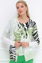 Passioni - twinset  appelgroen