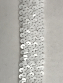 palletten band breed elastisch 30 mm wit