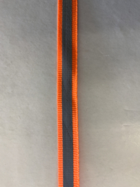 Reflecterend band met oranje  12 mm €1,75