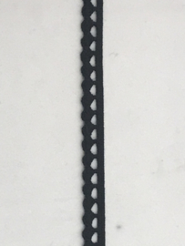 kant  zwart  12 mm  € 2,50 per meter