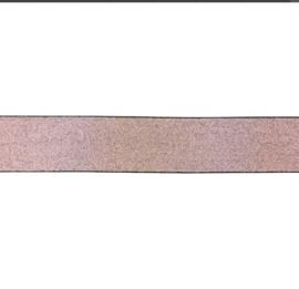 Oud roze glitter 25 mm