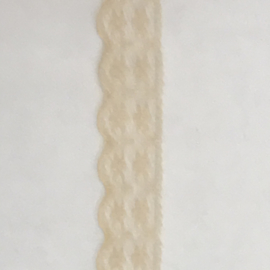 Nylonkant geelbeige  22 mm    € 1,00 per meter