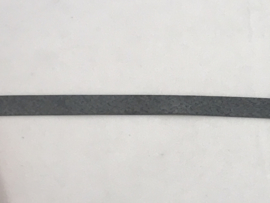 naakte elastiek 7 mm x 0,05 mm zwart