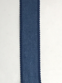 jeans bandje midden blauw met blauw €1,50 per meter