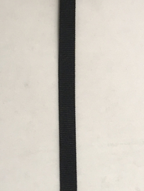 Rips band    zwart 10 mm € 1,50 per meter
