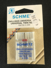 Schmetz Tweeling   naald  4,0/90