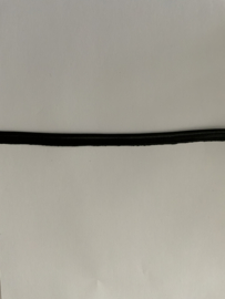 paspelband satijn  €1,50 per meter zwart   10 mm