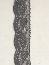 Nylon kant  bruin/  groen     € 1,50 per meter