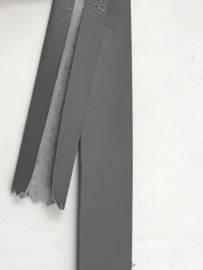 imitaitie leer biaisband 20 mm  grijs  €2,50 per meter