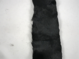 Bont rand zwart  10 cm breed €10,00 per meter