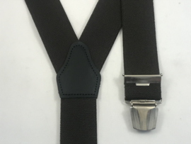 Bretels zware kwaliteit (3) clips zwart