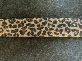 Panter print 3,5 cm breed jaguar