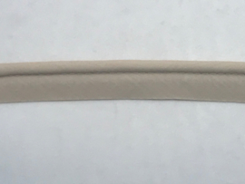 Katoen   paspelband 20 mm  € 1,50 per meter  beige