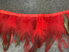 Veren band €11,95 per meter vuurrood