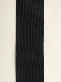 Band  elastiek 4 cm  zwart  € 2,00 per meter
