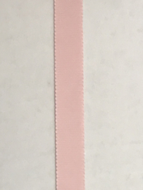Rips band  baby  roze   15 mm € 1,80 per meter