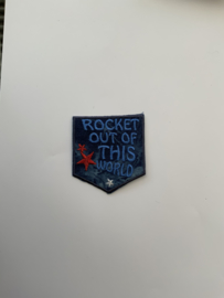 Applicatie algemeen € 2,85 per stuk rocket out of this world