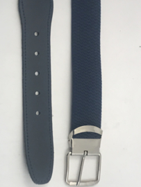 Elastische riem  donker blauw € 11,95