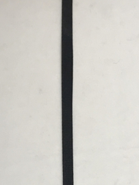 Rips band    zwart    6  mm    € 0,90  per meter