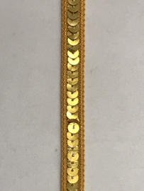 palletten band 12 mm € 1,00 per meter goud geel