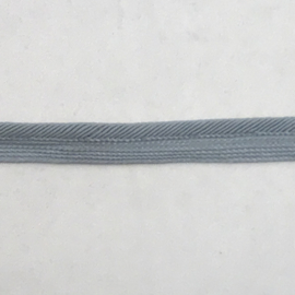 paspelband   gedraaid    € 1,75  per meter  midden  grijs