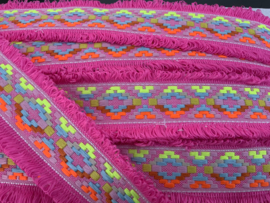 Ibiza band 5 cm breed  fuchsia € 2,75 per meter