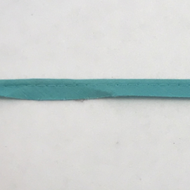 paspelband katoen  € 1,15  per meter turquois/groen