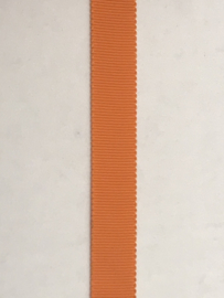 Rips band oranje  15 mm € 1,80 per meter