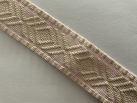 tassenband ,  jacquard 38mm breed.