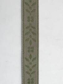 Beige met groen      22 mm     €  1,50per meter