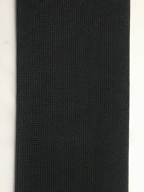 Band elastiek 8 cm  zwart  € 4,50 per meter