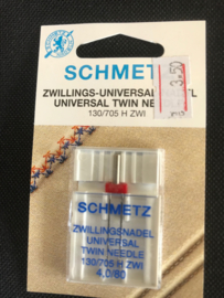 Schmetz Tweeling   naald  4.0/80