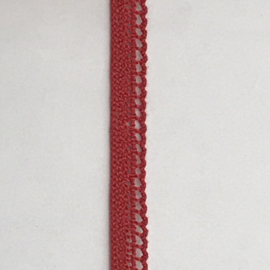 kant  wijnrood 12 mm   € 1,75 per meter