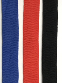 keperband   2,5 cm € 1,00 per meter