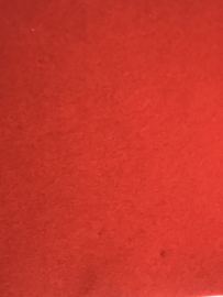 lapjes vilt  20 x 30 cm rood