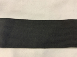 Band  elastiek 5 cm  zwart  € 3,00 per meter