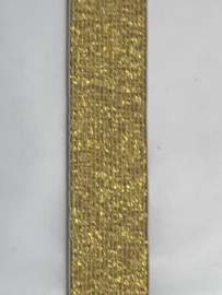 Elastiek  goud  30 mm  breed € 2,95  per meter