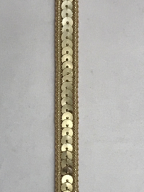 palletten band 12 mm € 1,00 per meter   licht  goud