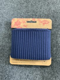 boord donker blauw 110 x7 cm €8,95