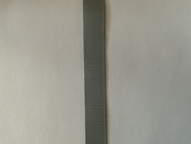 Rips band   Licht grijs   15 mm € 1,80 per meter